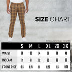 Pantaloni slim fit a quadri SR011
