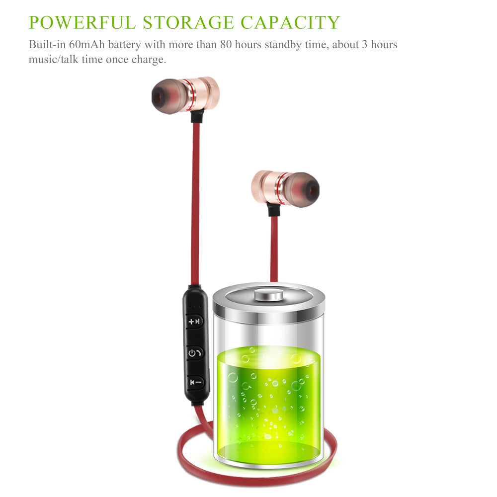Cuffie sportive wireless Bluetooth 4.0