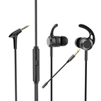 Auricolari da gioco in-ear con microfono e bassi in metallo cablati 