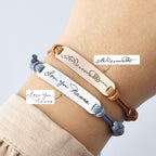 Braccialetto personalizzato con firma scritta a mano