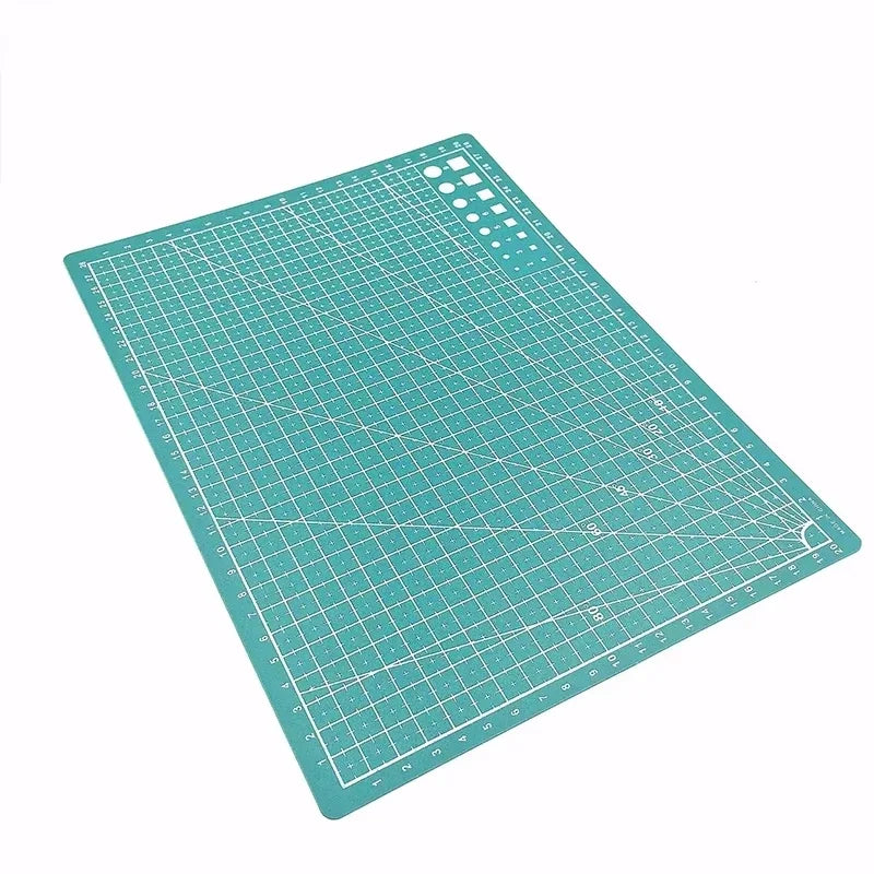 Tappetino da taglio in PP, banco da lavoro, tappetino da taglio patchwork, manuale di cucito, coltello fai da te, incisione, taglierino per pelle, supporto monofacciale
