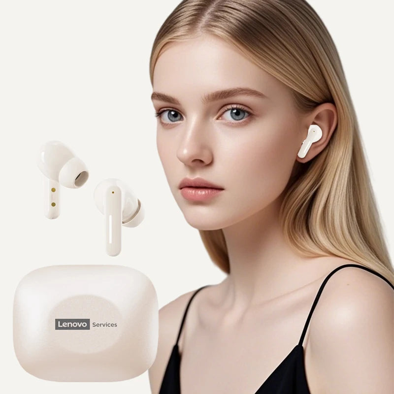 Auricolari wireless originali Lenovo LE209 2026 TWS Bluetooth 6.0 Auricolari in-ear a lunga durata della batteria Auricolari Microfono Stereo ENC Noise 