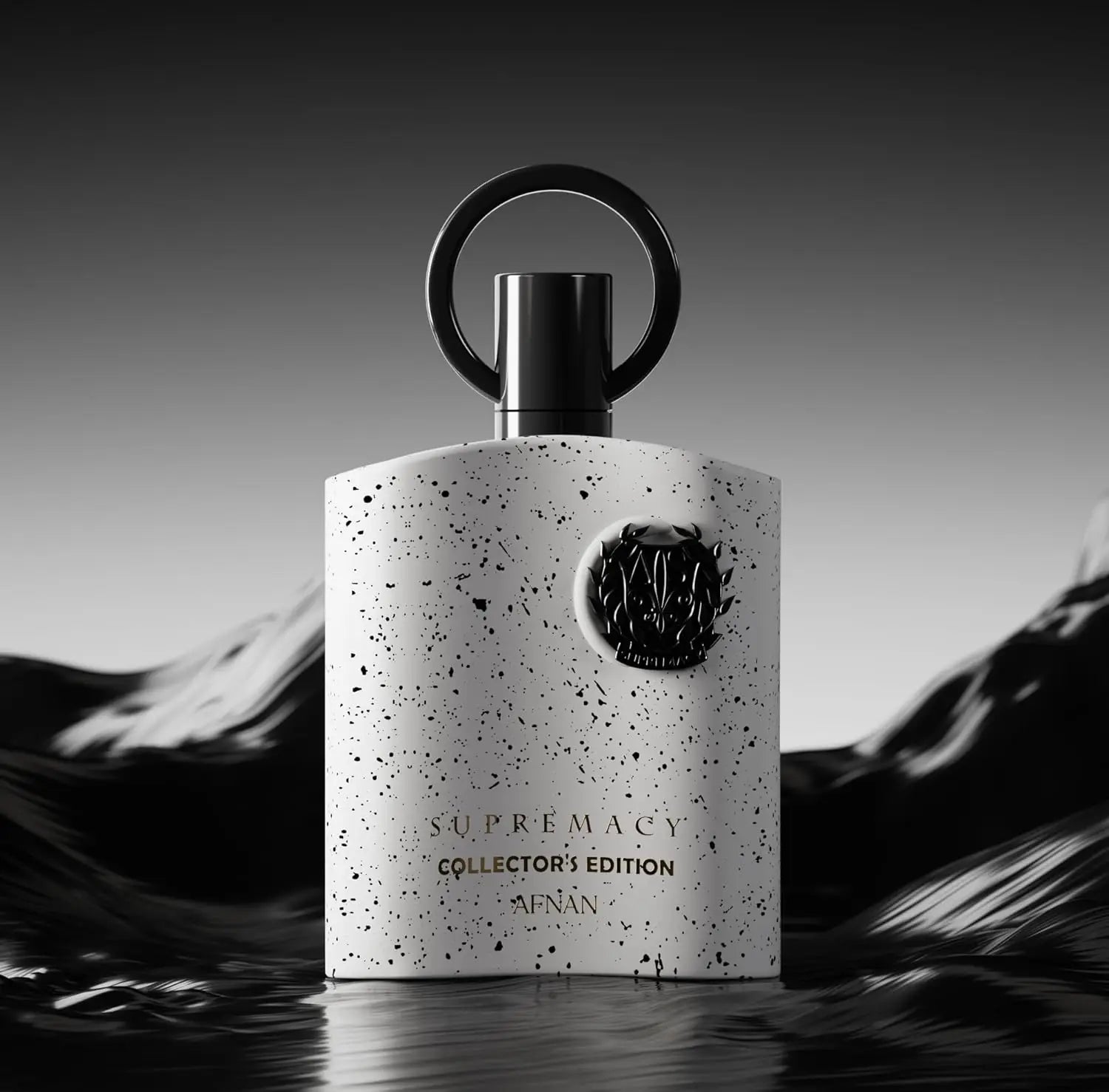 Afnan Supremacy Noir EDP per uomo 3,4 oz – Colonia legnosa, aromatica, speziata, di lunga durata, regalo di lusso per Natale e San Valentino 