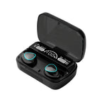 Cuffie wireless M10 TWS: connessione Bluetooth, scatola di ricarica, stereo 9D, auricolari sportivi impermeabili + microfono 
