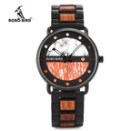 Orologio in liquidazione BOBOBIRD Design Orologio da polso al quarzo in legno per uomo Orologi dal buon rapporto qualità-prezzo Eco-regali Scatola misteriosa Invio casuale 