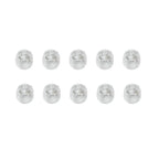 1 set di lampadine di ricambio per fanali posteriori, indicatori di direzione, stop e freni in vetro al quarzo trasparente da 12 V 580 7443 7440 T20 W21/5W, lampada alogena per auto 