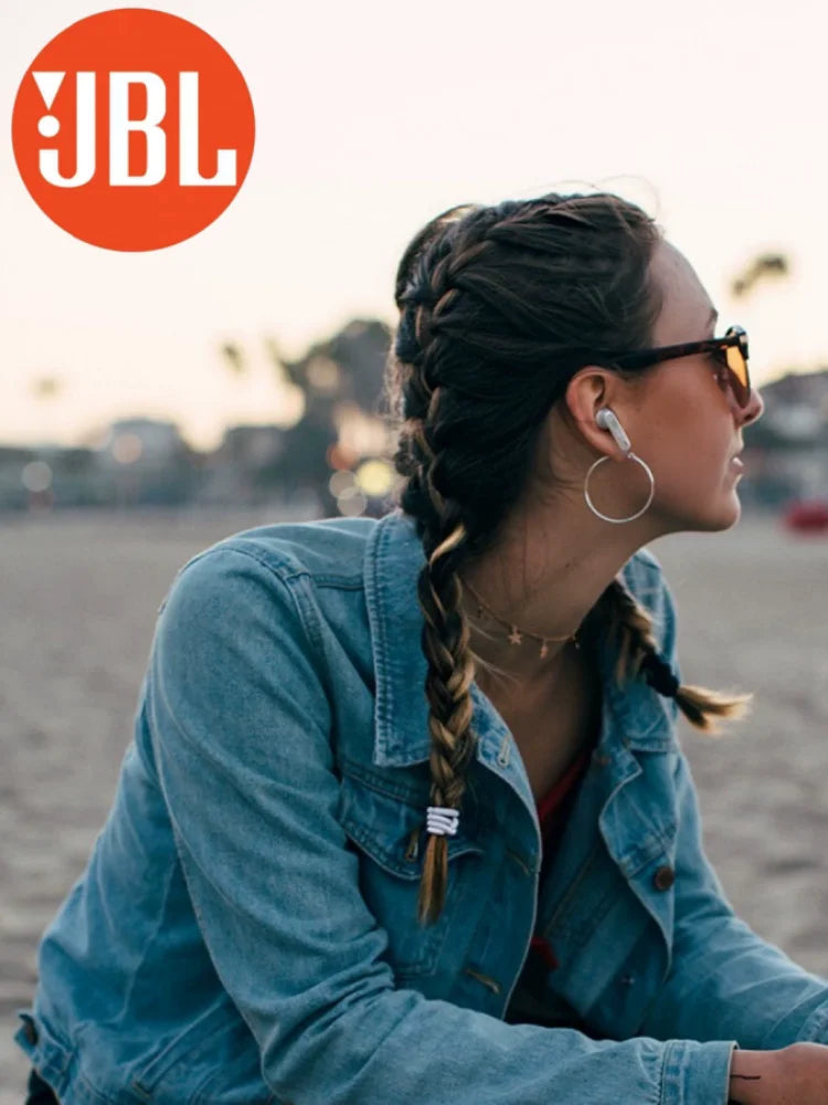 Auricolari JBL Wave300 TWS True Wireless Bluetooth 52 Bassi Profondi Batteria 26 Ore IPX2 Impermeabile Controllo Touch Sport Viaggio Quotidiano 