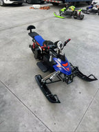 Motoslitta elettrica da 500 W per avventure all'aria aperta su sentieri e percorsi turistici 