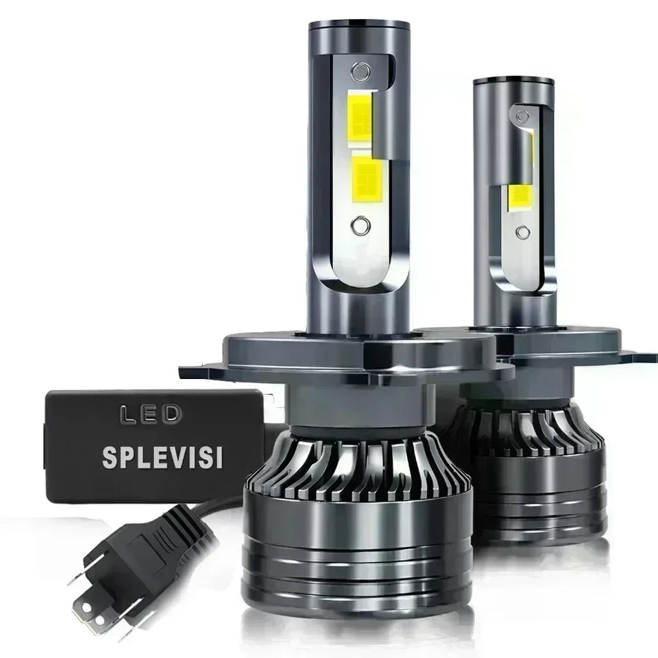 2 lampadine per fari a LED H4 180W 18000LM Canbus per auto Jeep Cherokee KJ 2002 2003 2004 2005 2006 2007 2008 