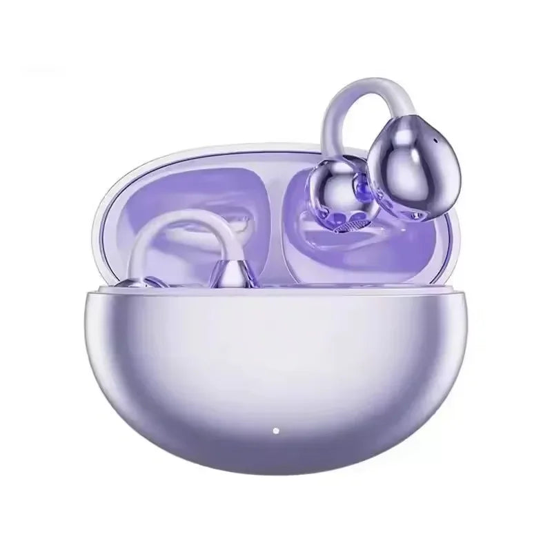 Auricolari wireless SONY con clip e orecchio aperto, Bluetooth 5.4, sport ENC, cancellazione del rumore, leggeri, resistenti al sudore, con microfono, per l'uso quotidiano 
