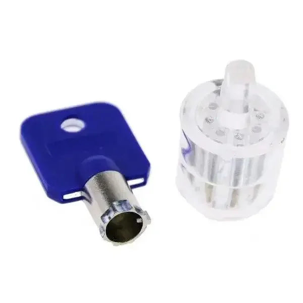 multi-pal Serrature trasparenti Strumenti di formazione per fabbro Set di grimaldelli visibili 