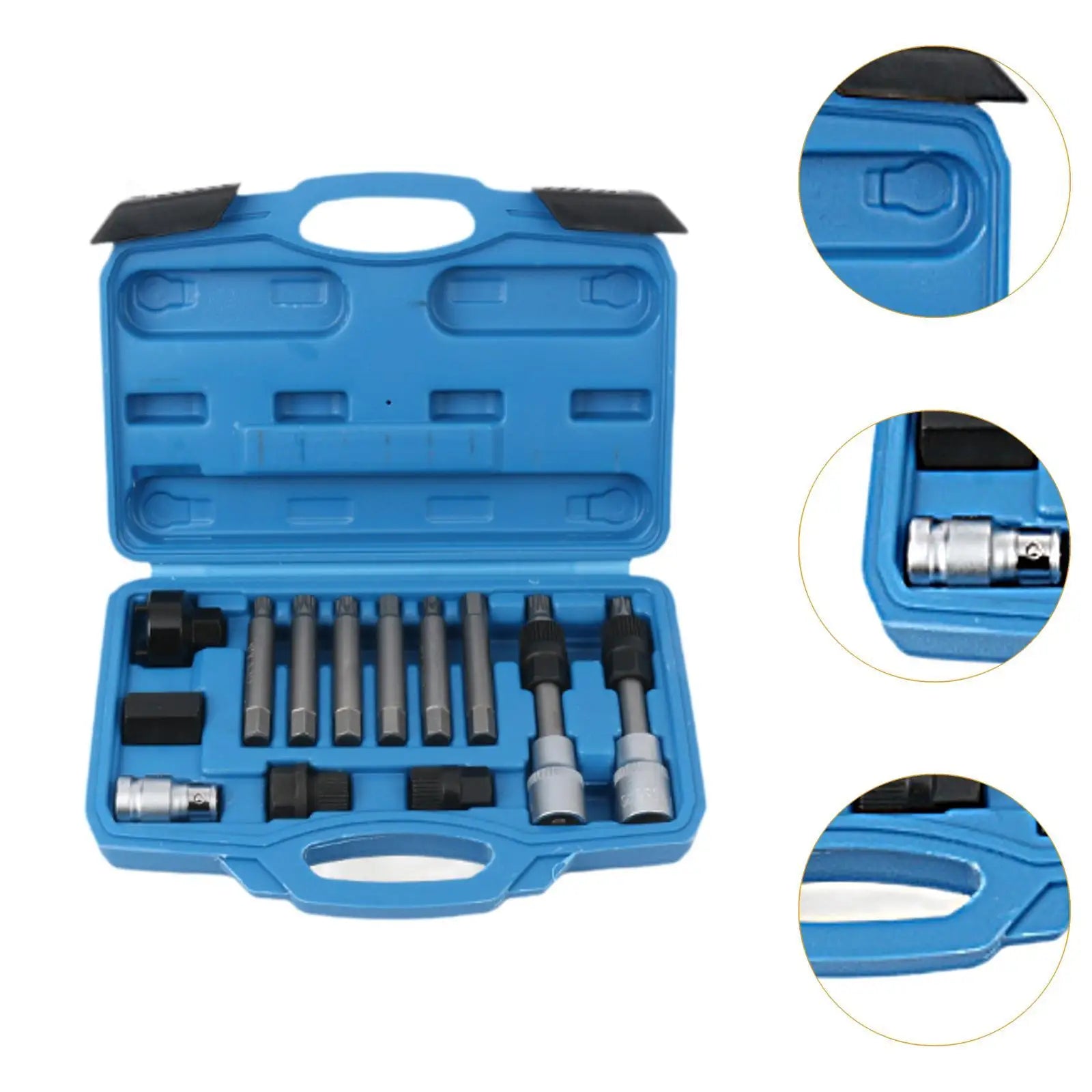 Set di strumenti per la rimozione della puleggia dell'alternatore, kit di strumenti per meccanici automobilistici per la riparazione di veicoli