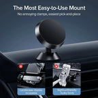 Magnetic Car Phone Holder With 360° Adjustable Rotation Stable Support Holder For iPhone 15 14 Samsung Xiaomi Dashboard Stand