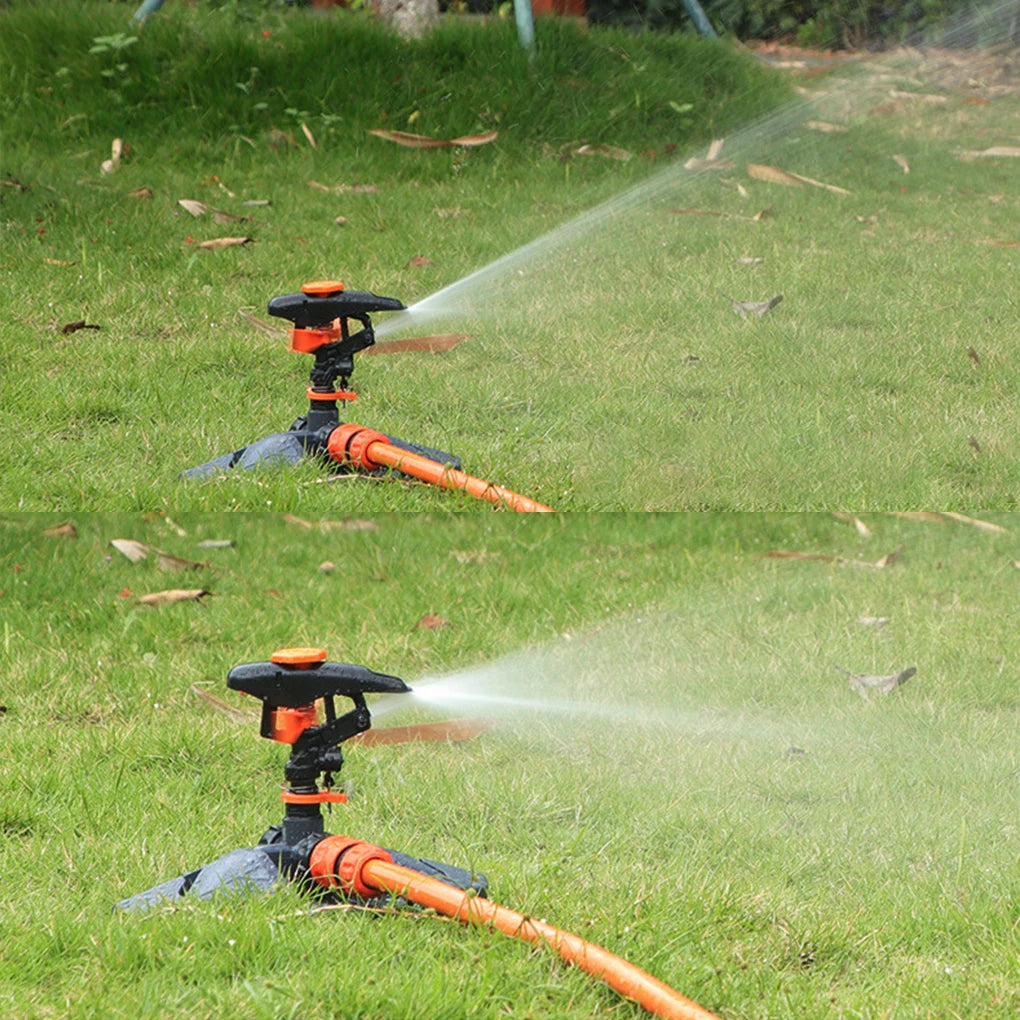 Nuovo sistema di irrigazione automatico a 360 gradi per il giardino che libera dal noioso sistema di irrigazione regolabile 