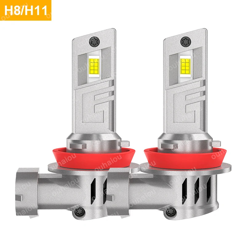 2 pezzi H11 LED fari LED luci lampada frontale per auto lampadina LED fari con dissipatore di calore per TOYOTA Camry 2012-2019 