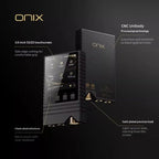 ONIX Overture XM5 MP3 Player Portable Music Player MP3 Player High-End HIFI Hi-res Audio Dual Bluetooth 5.2 DAC LDAC