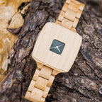 Orologio in liquidazione BOBOBIRD Design Orologio da polso al quarzo in legno per uomo Orologi dal buon rapporto qualità-prezzo Eco-regali Scatola misteriosa Invio casuale 