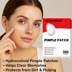 Cerotti per l'acne da 360 pezzi, coprono brufoli e acne, cerotti per brufoli e macchie, adesivi per il viso e la pelle 