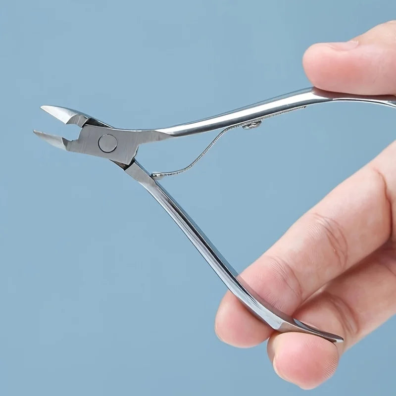 1 tronchesino per cuticole in acciaio inossidabile, singolo pezzo per rimuovere la pelle morta, strumento per manicure e pedicure, accessorio per la cura delle unghie senza profumo 