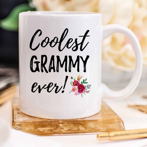 Tazza della nonna, mamma da figlia, festa della mamma,