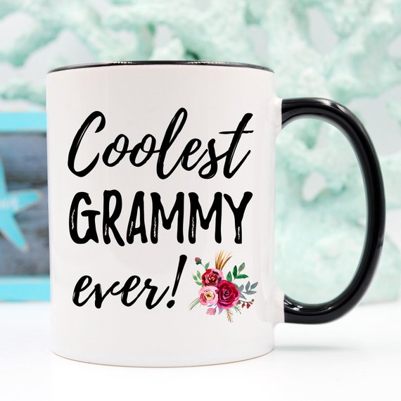 Tazza della nonna, mamma da figlia, festa della mamma,