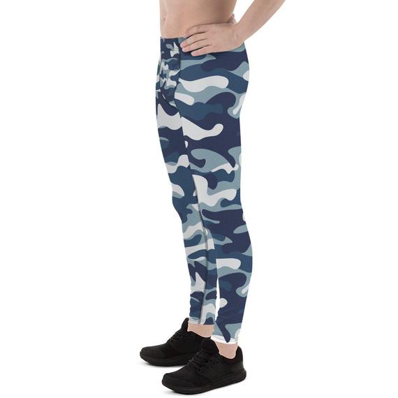 Leggings da uomo - Motivo militare/esercito mimetico urbano