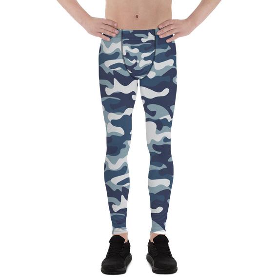 Leggings da uomo - Motivo militare/esercito mimetico urbano 