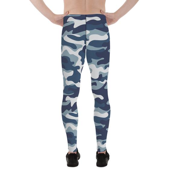 Leggings da uomo - Motivo militare/esercito mimetico urbano 