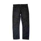 65 MCMLXV Jeans da uomo in denim premium lavaggio scuro