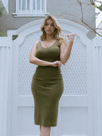 Abito midi in maglia Uptown