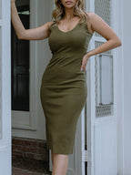 Abito midi in maglia Uptown