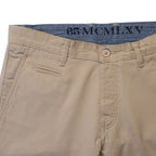 65 MCMLXV Pantaloni chino color cachi da uomo