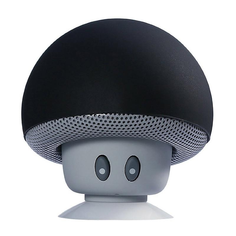 Altoparlanti Bluetooth portatili wireless a forma di fungo con microfono integrato e
