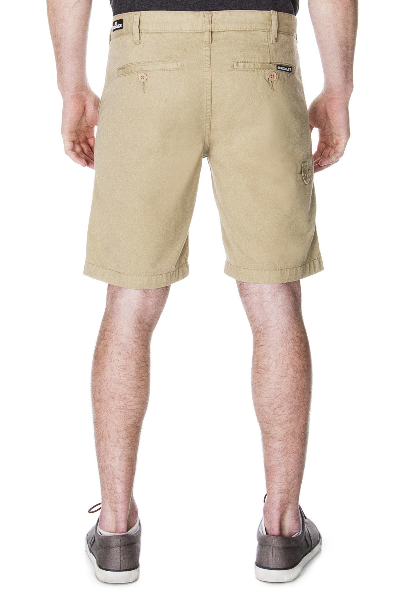 65 MCMLXV Pantaloncini chino color cachi da uomo