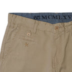 65 MCMLXV Pantaloncini chino color cachi da uomo